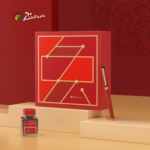 Bộ quà tặng cao cấp bút Picasso Cá Chép Vượt Vũ Môn