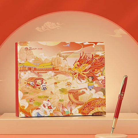 Bộ quà tặng cao cấp bút Picasso Văn Hóa Trung Hoa