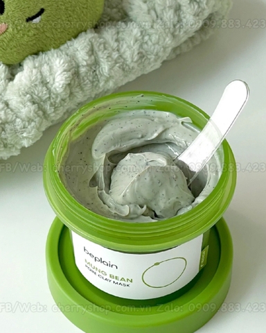 Mặt nạ đất sét BEPLAIN Mung Bean Pore Clay Mask