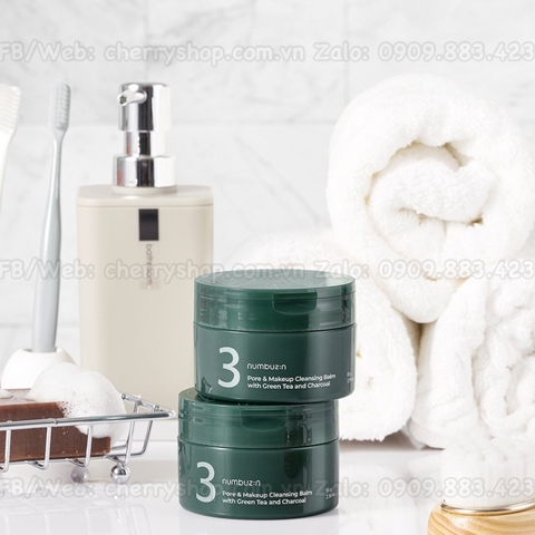 Sáp tẩy trang Numbuzin Pore and Make up Cleansing Balm