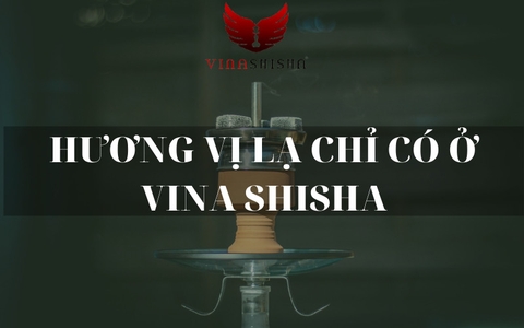 HƯƠNG VỊ LẠ CHỈ CÓ Ở VINA SHISHA