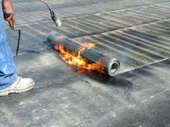 Thi công chống thấm màng khò nóng Lemax