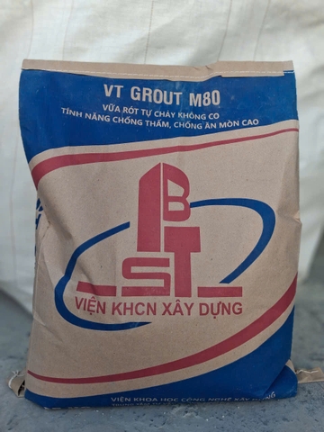 Vữa rót không co ngót cường độ cao VT-Grout M80