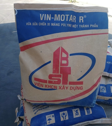 VIN-Motar R - Vữa sửa chữa xi măng polyme một thành phần