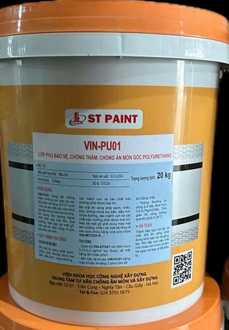 VIN-PU01 Sơn chống thấm gốc Polyurethane tính năng cao