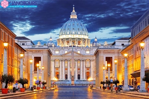 Du lịch Châu Âu tháng 5, 6, 7 năm 2018: Pháp - Thụy Sỹ - Ý - Vatican