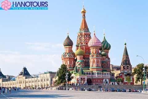 Tour du lịch Châu Âu: Moscow - Vladimir - Suzdal - St. Peterburg