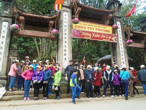 Viện Quy hoạch Thủy Lợi đi chùa Cao Linh