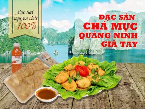 Chả mực Hạ long giã tay 0,5 kg (Mã 2k8)       Cần tìm đại lý tp HCM và tỉnh