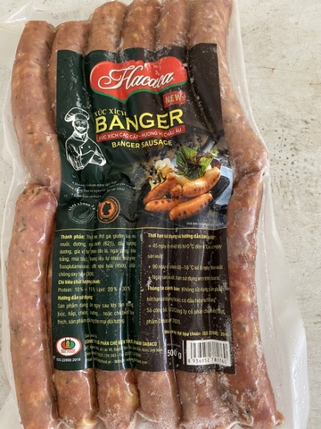 Xúc xích Banger 0.5Kg