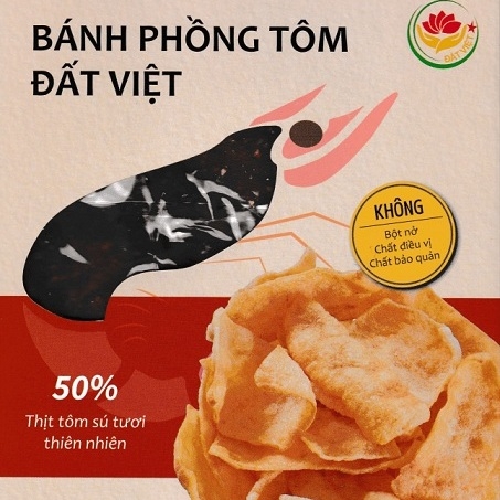 Phồng tôm sú Cà Mau