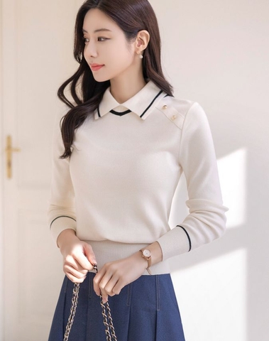 Áo len nữ Hàn Quốc 012412