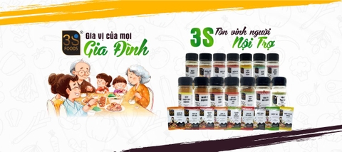 MÓN NGON, VỊ LÀNH, CHUẨN NHANH GỌN CÙNG 3S FOODS