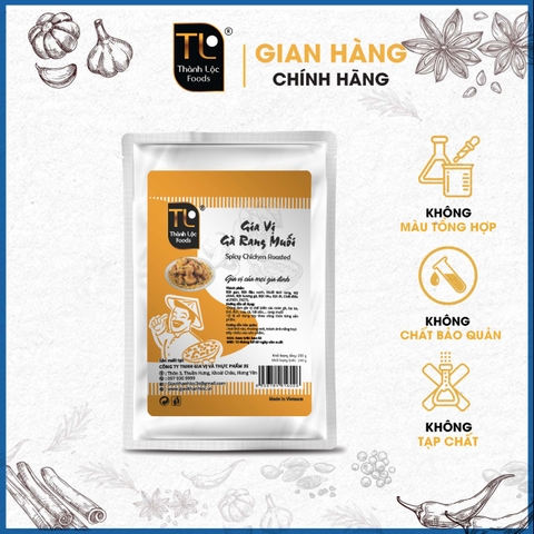 Gia vị gà rang muối G250g