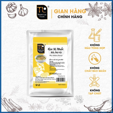 Gia vị muối (nấu phở gà) G100g