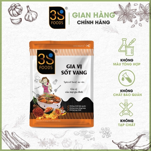 Gia vị sốt vang G10g(9.8g)