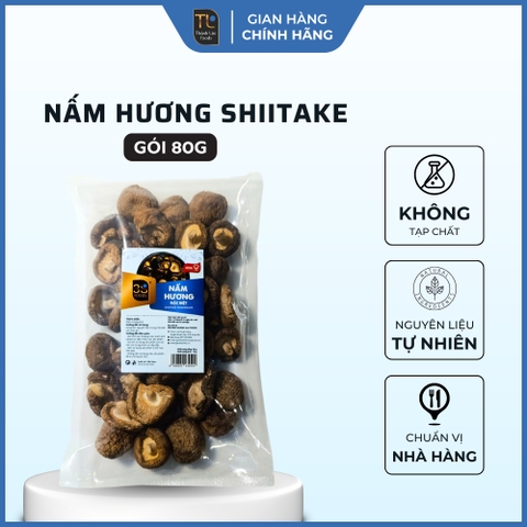 Nấm hương ĐB 5% G80g (70g)