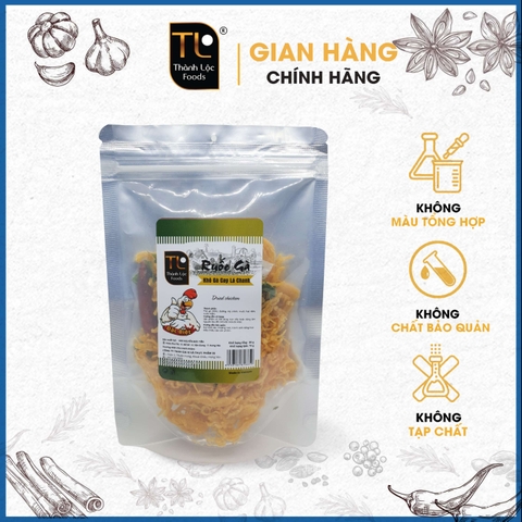 Ruốc gà (khô gà cay lá chanh) ĐB G80g