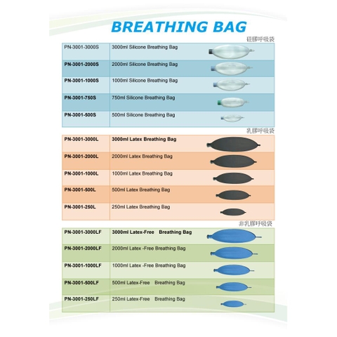 Bóng bóp Silicon dùng cho máy gây mê