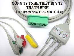 Cáp điện tim Nihon Kohden