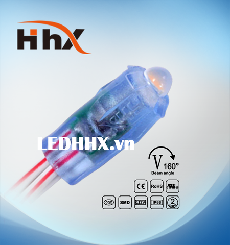 LED F5 HHX 12V 1N