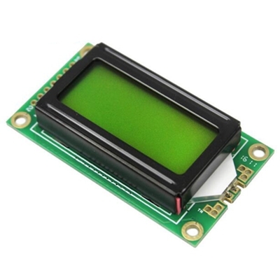 LCD0802A Hiển Thị 8x2 Vàng