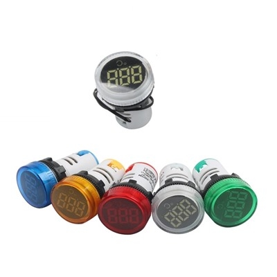 LED Hiển Thị Nhiệt Độ 22mm Trắng