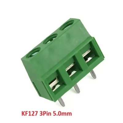 Domino KF127  3 Pin 5.0mm Chân Thẳng