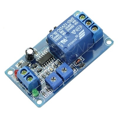 Mạch Điều Chỉnh Độ Trễ  Đóng Và Ngắt Relay 12V
