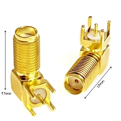 SMA Right Angle Female 17MM