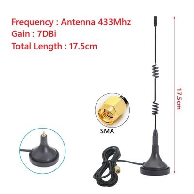 RF Antenna 433Mhz 17.5cm-7DBi