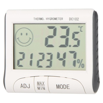 Đồng Hồ Đo Nhiệt Độ Và Độ Ầm DC102