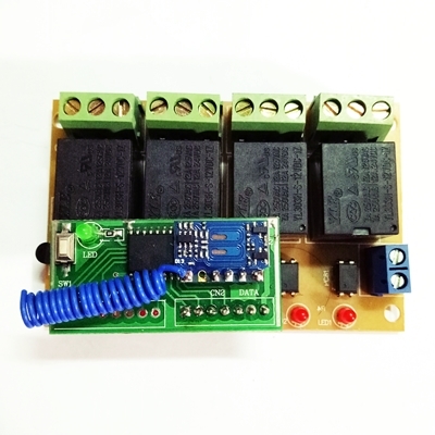 RF Module 4 Relay 433MHz