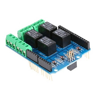 Mạch 4 way relay shield arduino