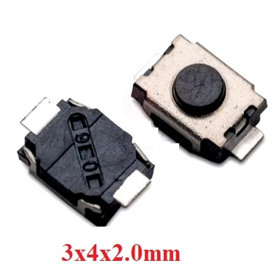 Nút Nhấn 3x4x2.0mm 2 Chân SMD