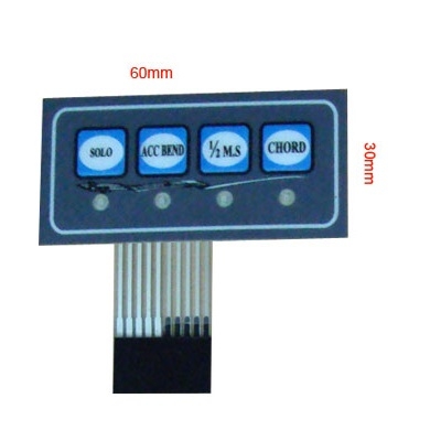 Bàn Phím Mềm 1x4 AC10