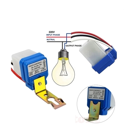 Cảm Biến Ánh Sáng AS-10 220Vac