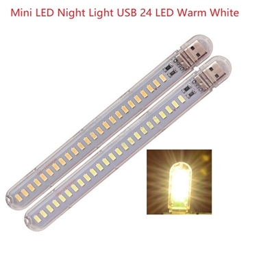 ĐÈN MINI USB 24 LED TRẮNG ẤM