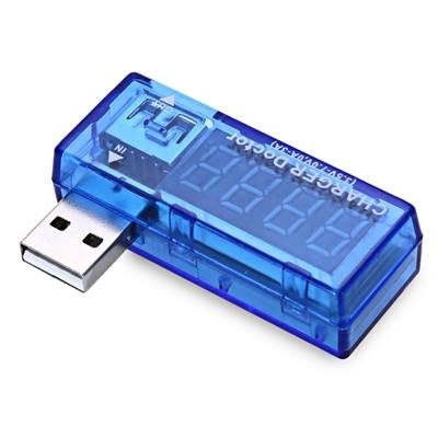 USB Đo Dòng Điện Và Điện Áp- Đầu Cắm Ngang
