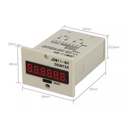Bộ Đếm Sản Lượng JDM11-6H 24V
