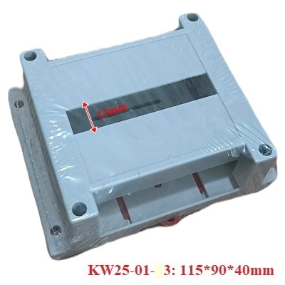 Hộp Nhựa Din Rail KW25-01-3