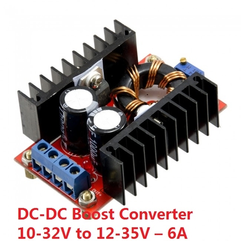 Mạch Nguồn Tăng Áp 10-32V Ra 12-35V 150W