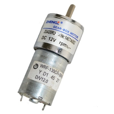 Động Cơ Giảm Tốc ZGA20 12V 5 Vòng