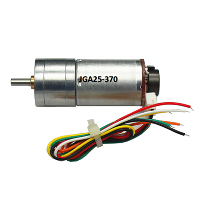 Động Cơ Giảm Tốc JGA25-370 12V 500V Vòng Encorder