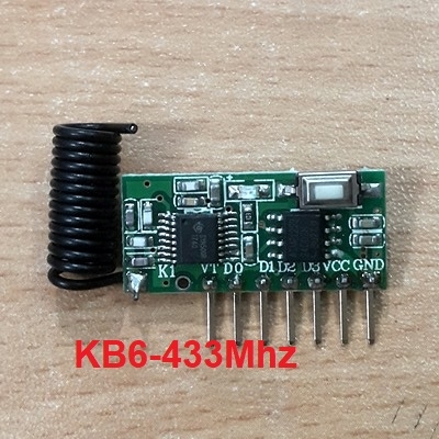 Mạch Thu Sóng RF KB6-433MHZ