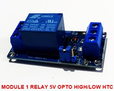 Mạch 1 RELAY 5V-10A Kích Mức Thấp Cao HTC