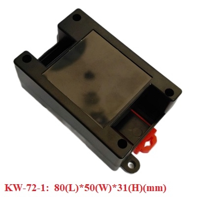 Hộp Nhựa KW-72-1 Màu Đen