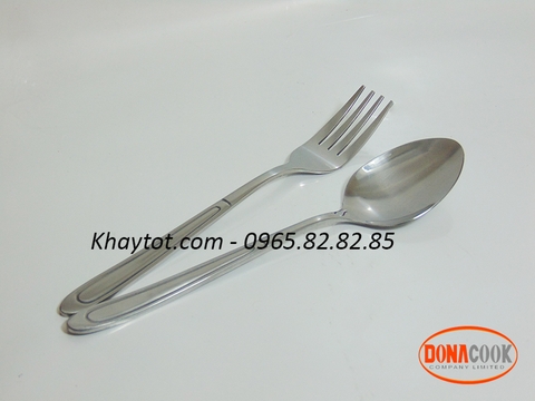 BỘ THÌA DĨA GÂN XANH - TD8822