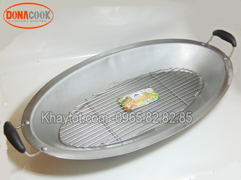 KHAY INOX OM CÁ CAO CẤP (2-3KG)