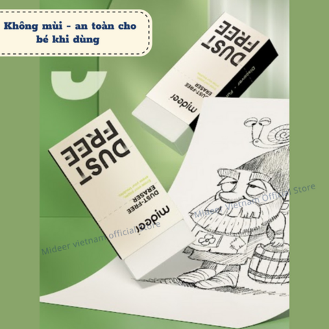 Mideer Gôm tẩy bút chì